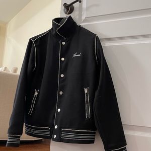 Amiri embroidered logo jacket black size M